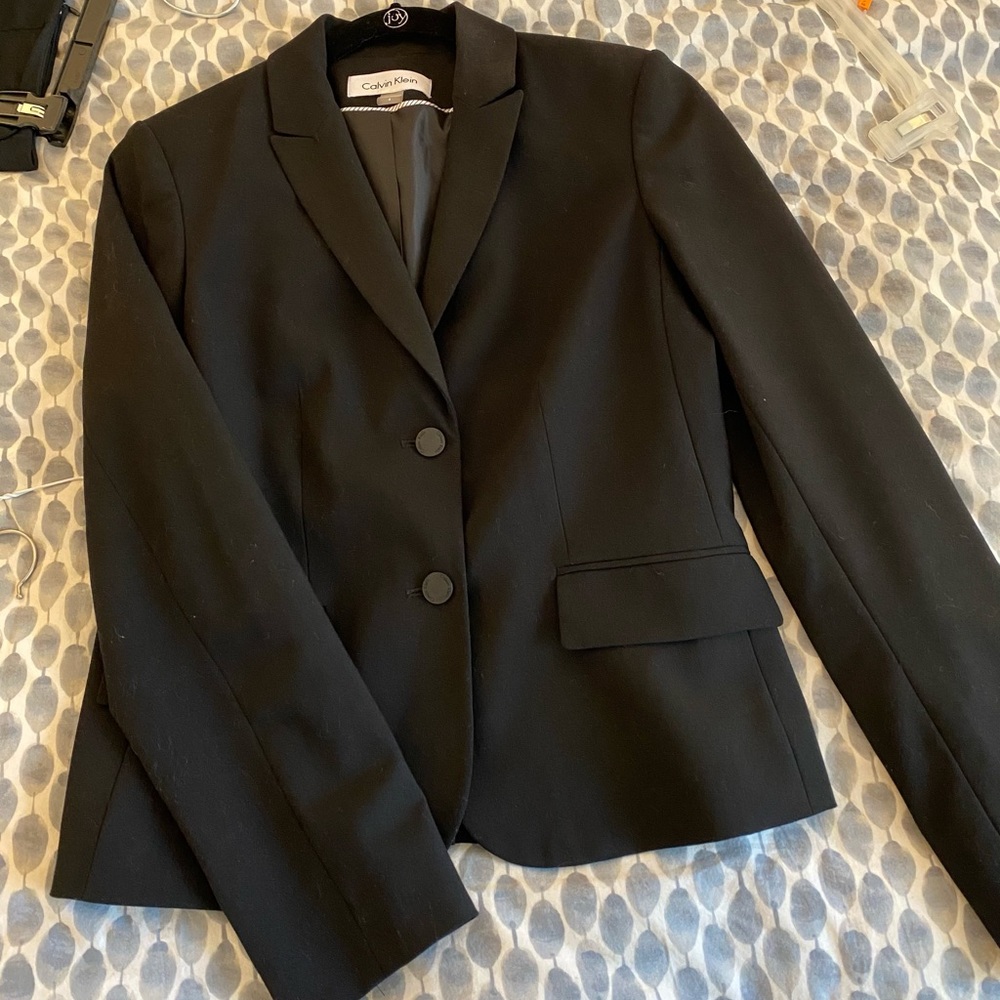 Calvin Klein black blazer